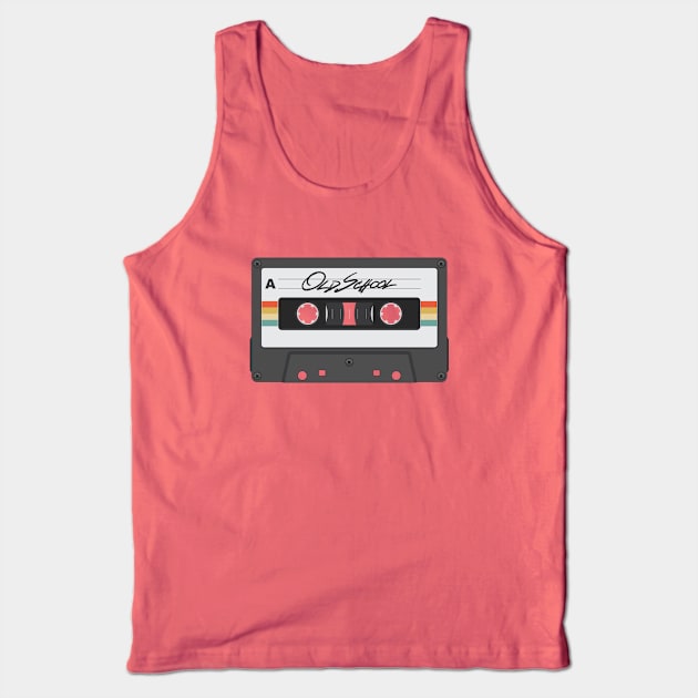 Retro Cassette Tape Tank Top by hobrath